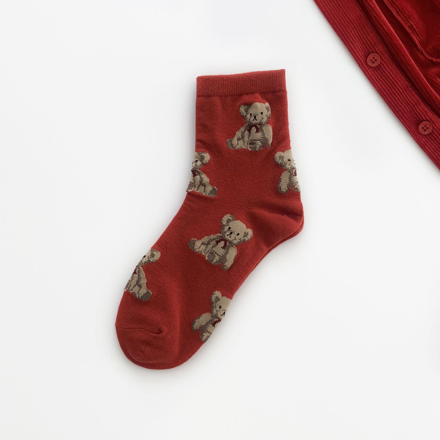 Women's Pure Cotton Cartoon Cute Socks
