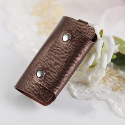 Plaid PU Key Case Promotional Key Case Clutch