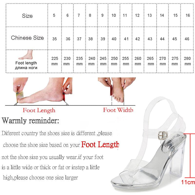 Transparent Word With Crystal Heel Sandals