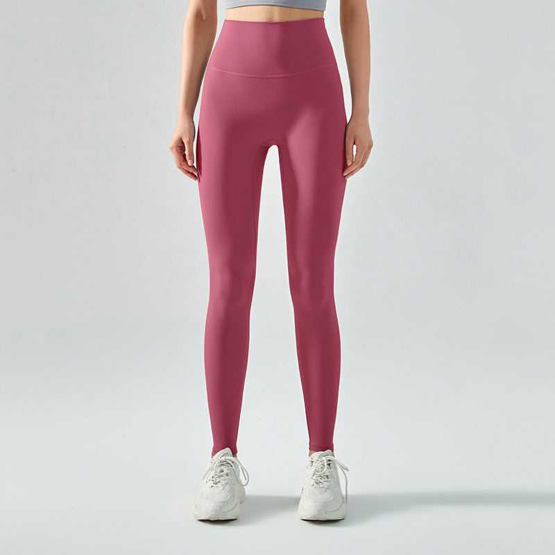 Peach Hip Fitness Pants Women's Sports Sweat Absorbing Breathable