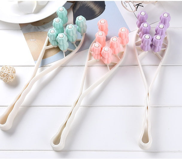 Face bump roller massager