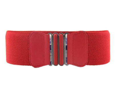 Fashion explosion Korean version of the ultra-tight tight waist seal ladies wide belt