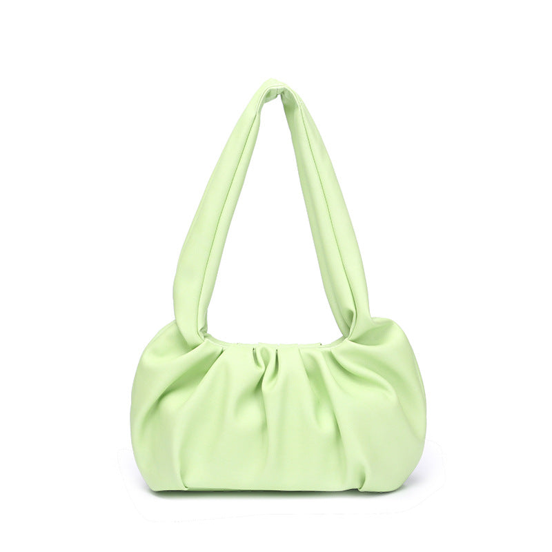 Wrinkled fashion fashionable underarm bag