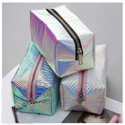 New Korean laser waterproof cosmetic bag