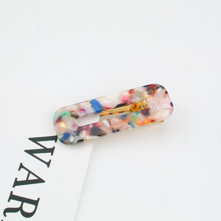 Girl simple temperament hair clip bb clip