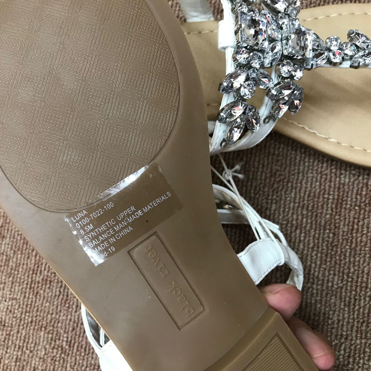 Comfortable casual buckle women's sandals