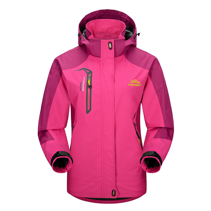 Sports hooded mountaineering