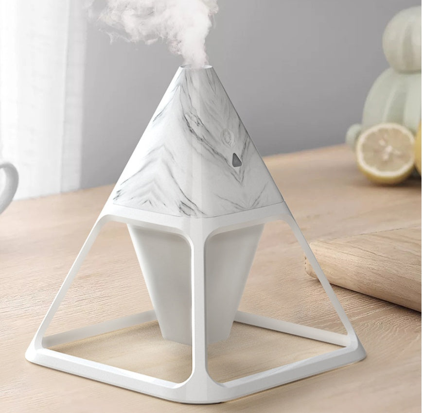 Desktop USB Dimming Night Light Volcano Spray Aromatherapy