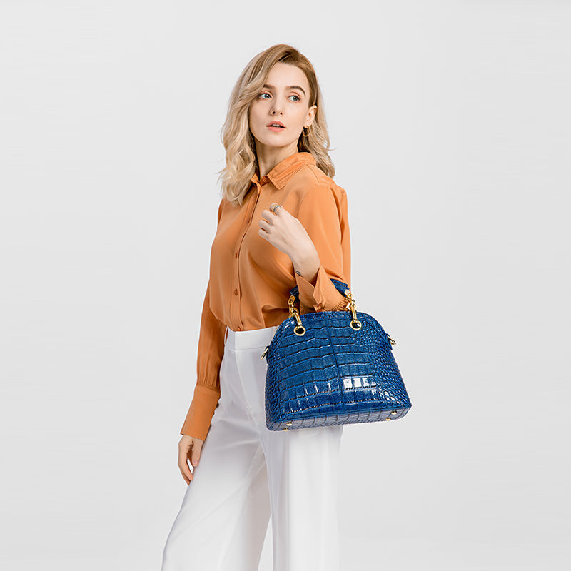 Lace and diamond shoulder bag