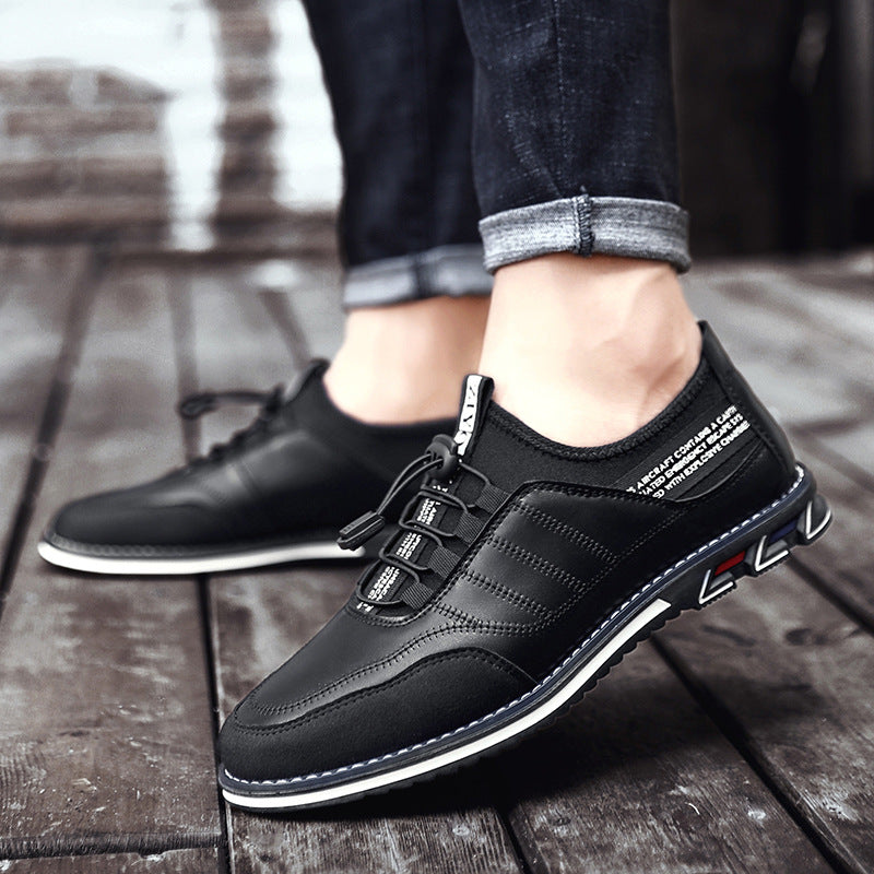 British Fashion Casual Business Dress Round Toe Shoes