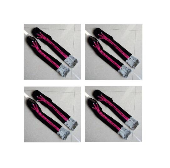Day department school wind scheming thin medium socks lady over knee chicken feet socks creative thin leg socks pile socks pile socks long