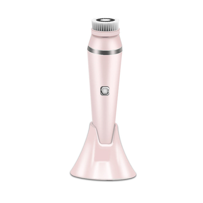 Rechargeable facial cleanser