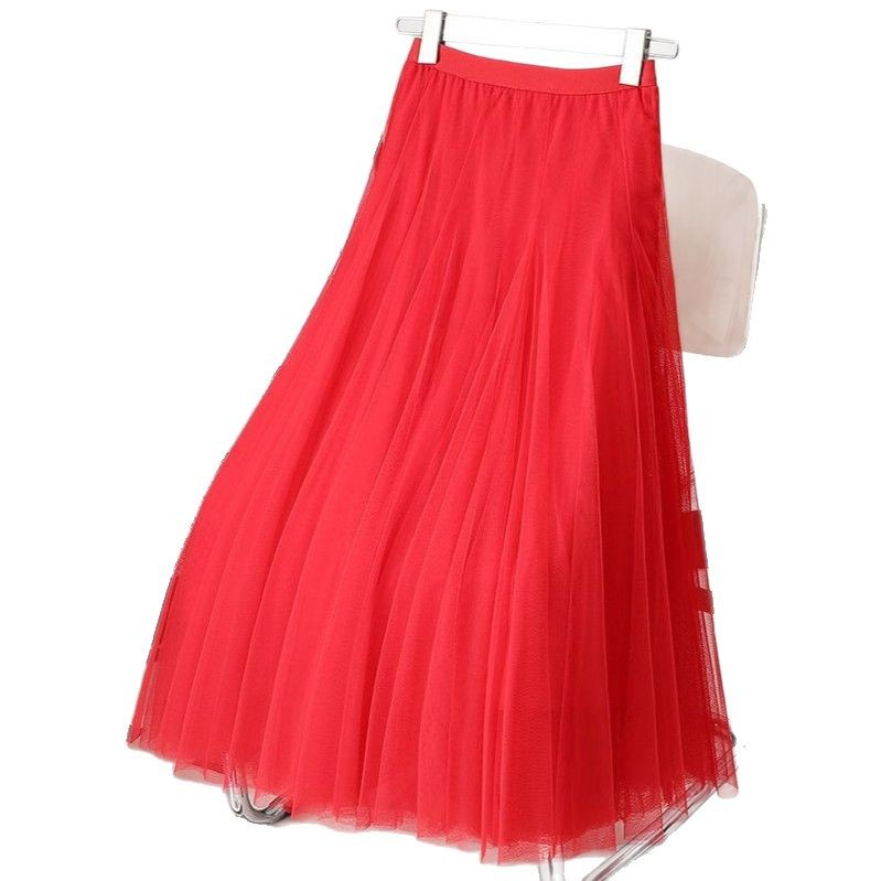 New High-end Mesh Skirt For Spring And Autumn