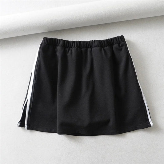 Fitness sports shorts women's split casual skirt pants
