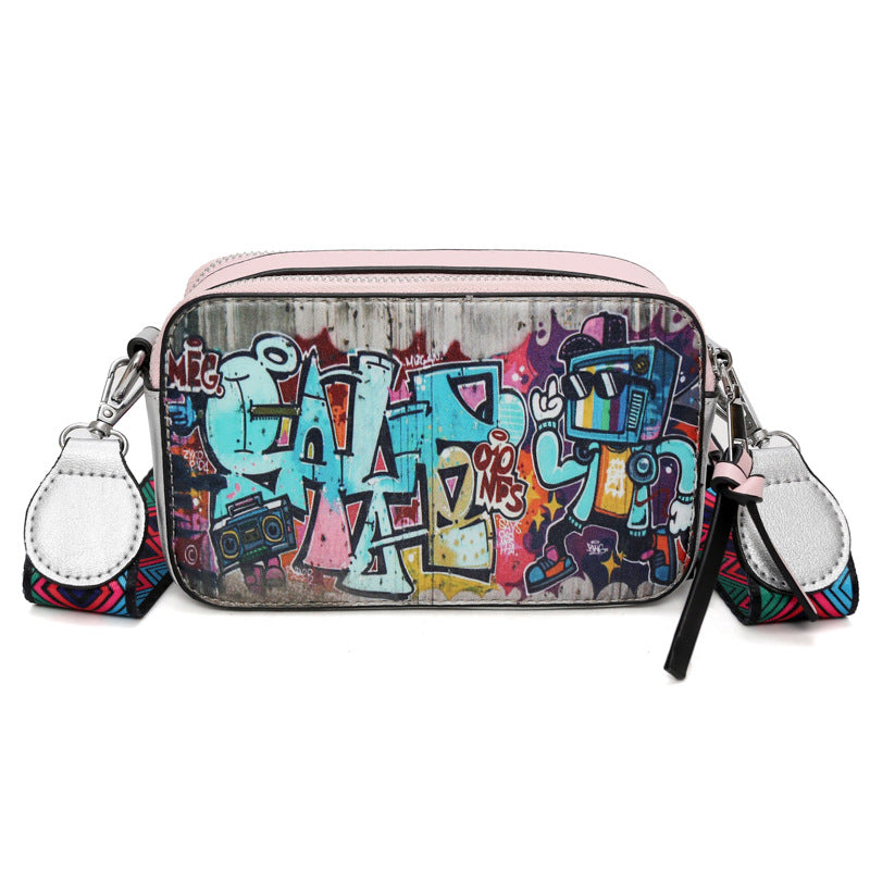 Personalized Graffiti Camera Bag For Women