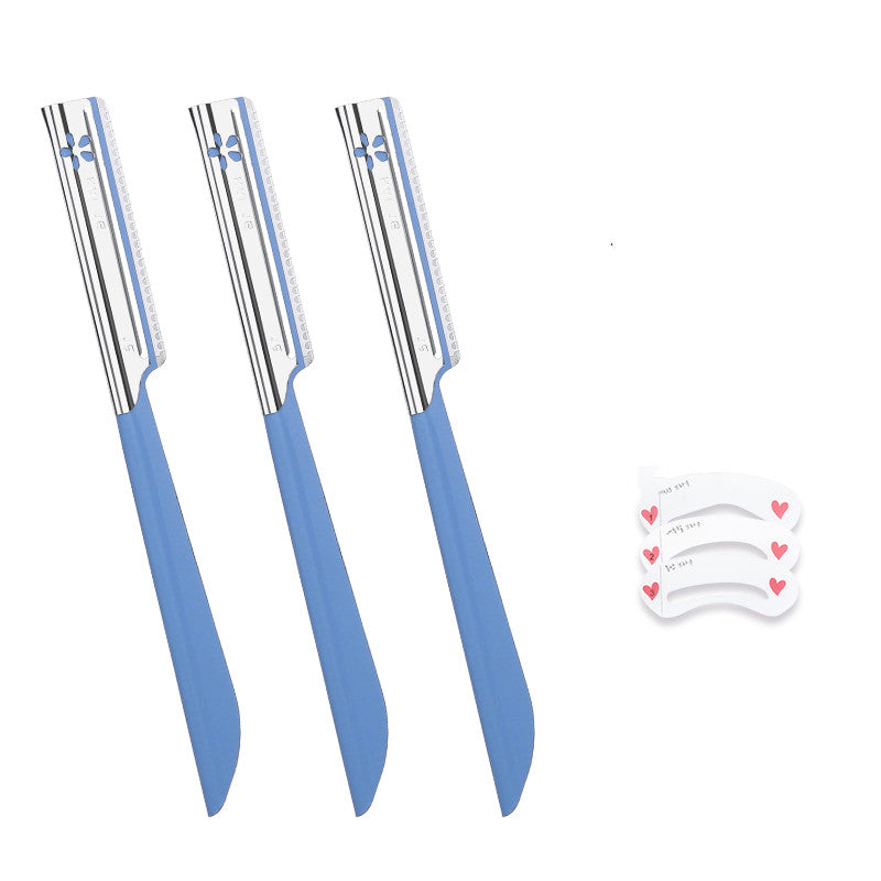 Eyebrow shaver safety kit