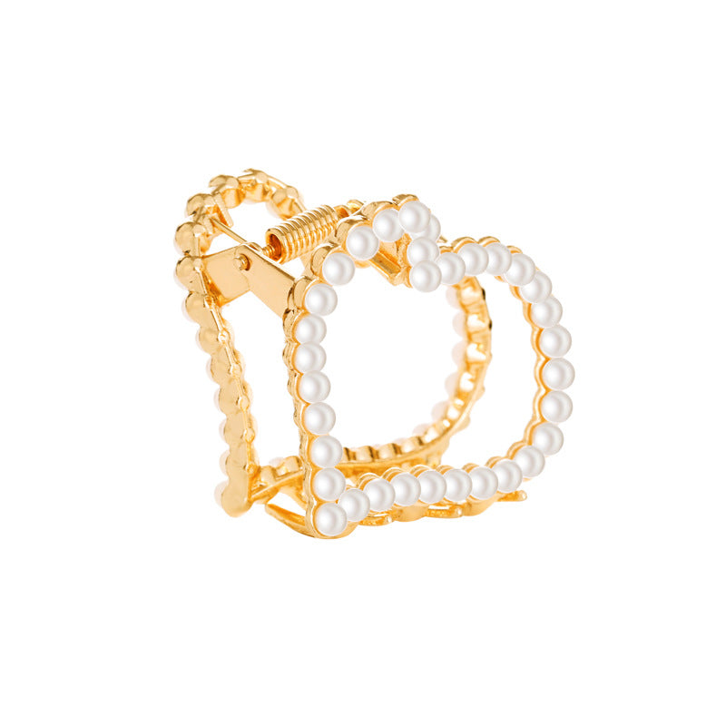 Horsetail Temperament All-match Alloy Claw Clip