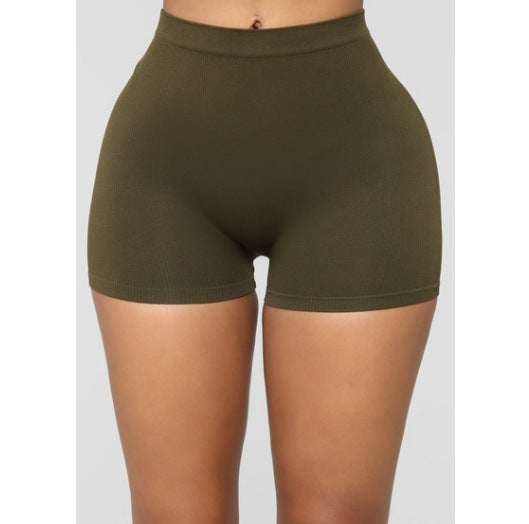 Tight high waist stretch shorts