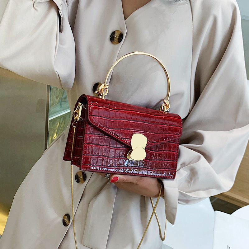 Western style popular small square bag