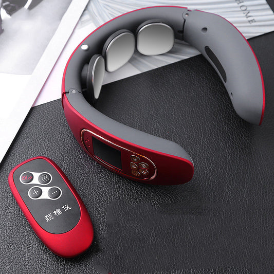 Portable cervical massager for home use