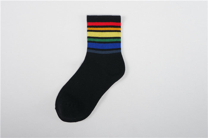 Rainbow stockings children