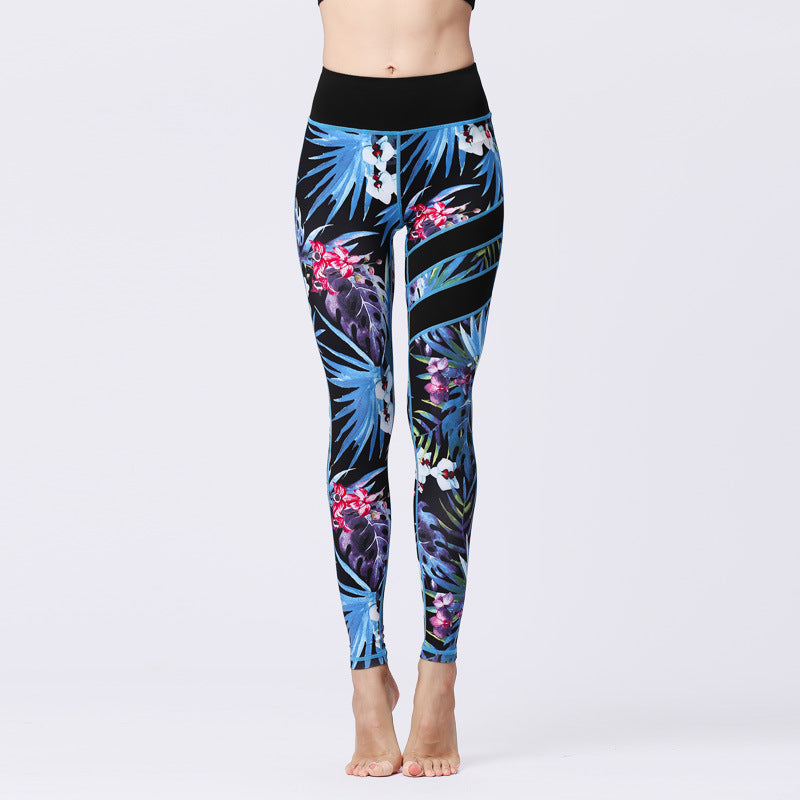 Yoga Pants Quick-Drying Leggings Digital Printing Pants
