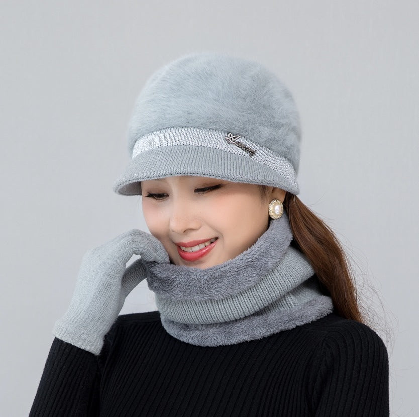 Knitted Rabbit Hair In Autumn And Winter