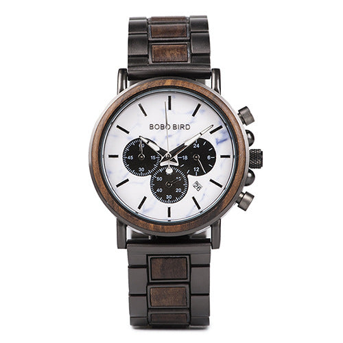 Three-eye multi-function miyota movement men's watch