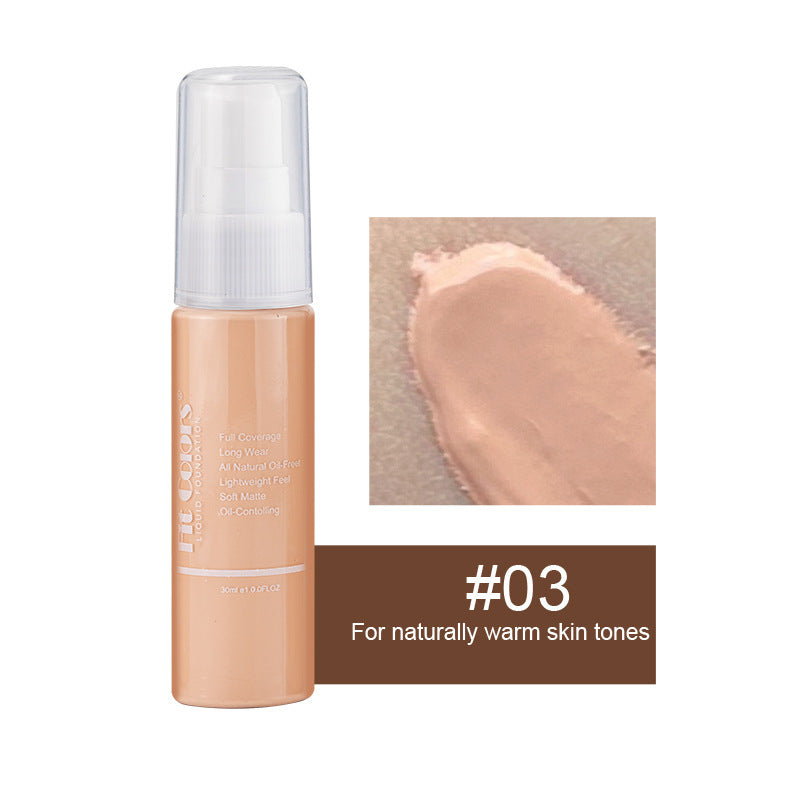 8-Color 30ml Matte Foundation Lotion