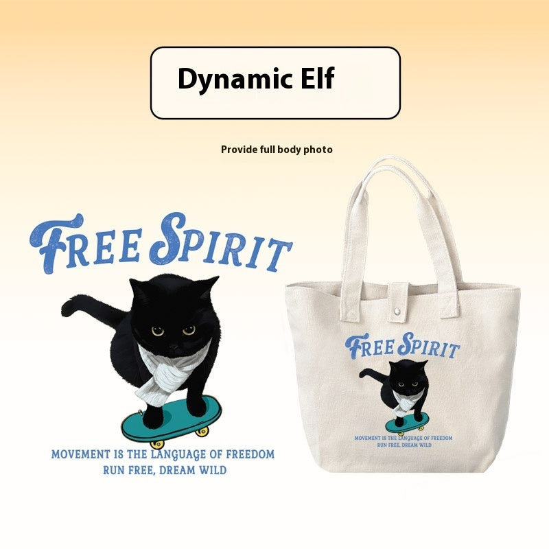 Pet Custom Canvas Bag Pure Cotton