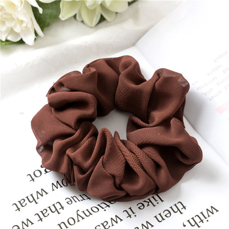 Simple solid color large intestine ring