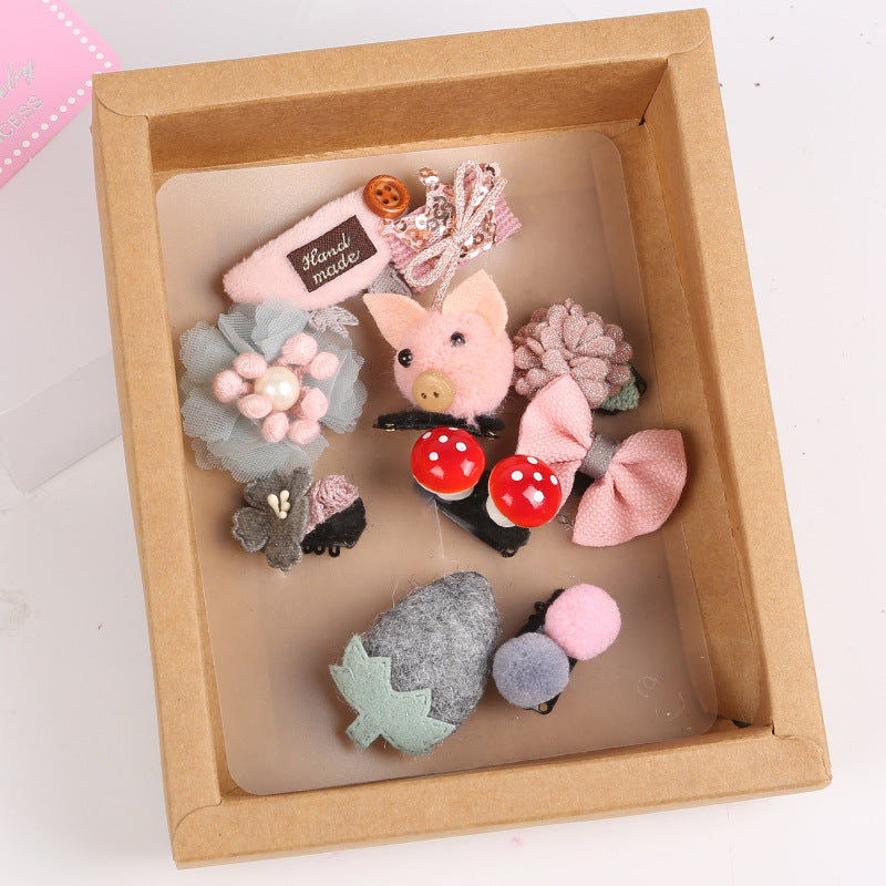 Girl's hairpin 10 piece set