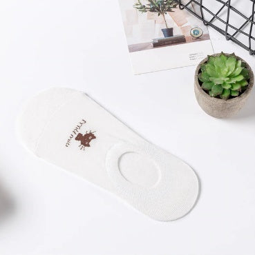 Summer CAT Warm Comfortable Cotton Girl Women's Socks Ankle Low Female