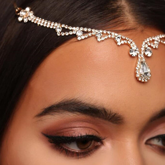 Simple droplet forehead chain