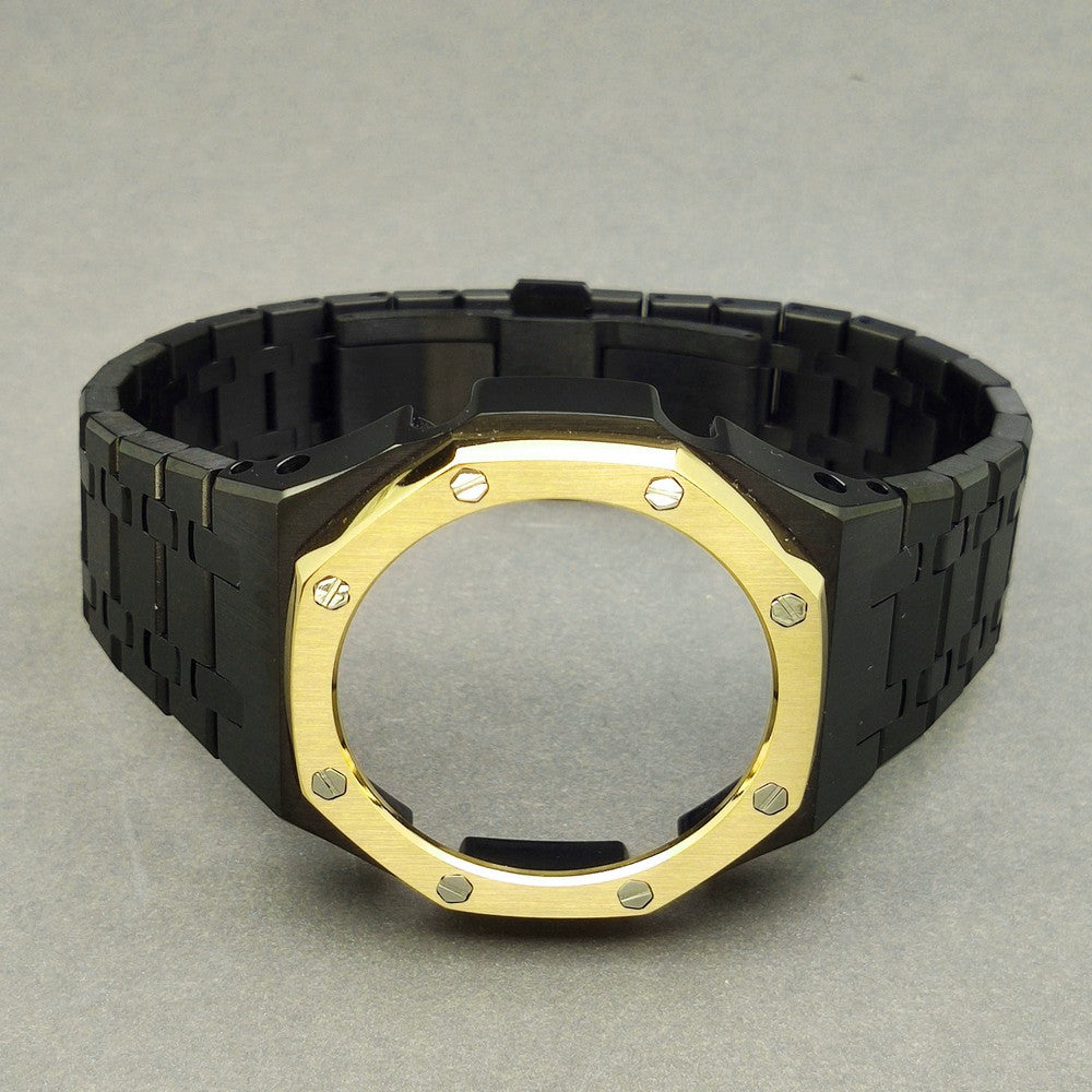 Modified V3 Upgraded Version Farmhouse Oak Metal Case Strap Accessories