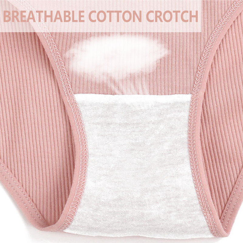Cotton Panties Female Underwear Sexy Women Briefs  3PCS M-4XL