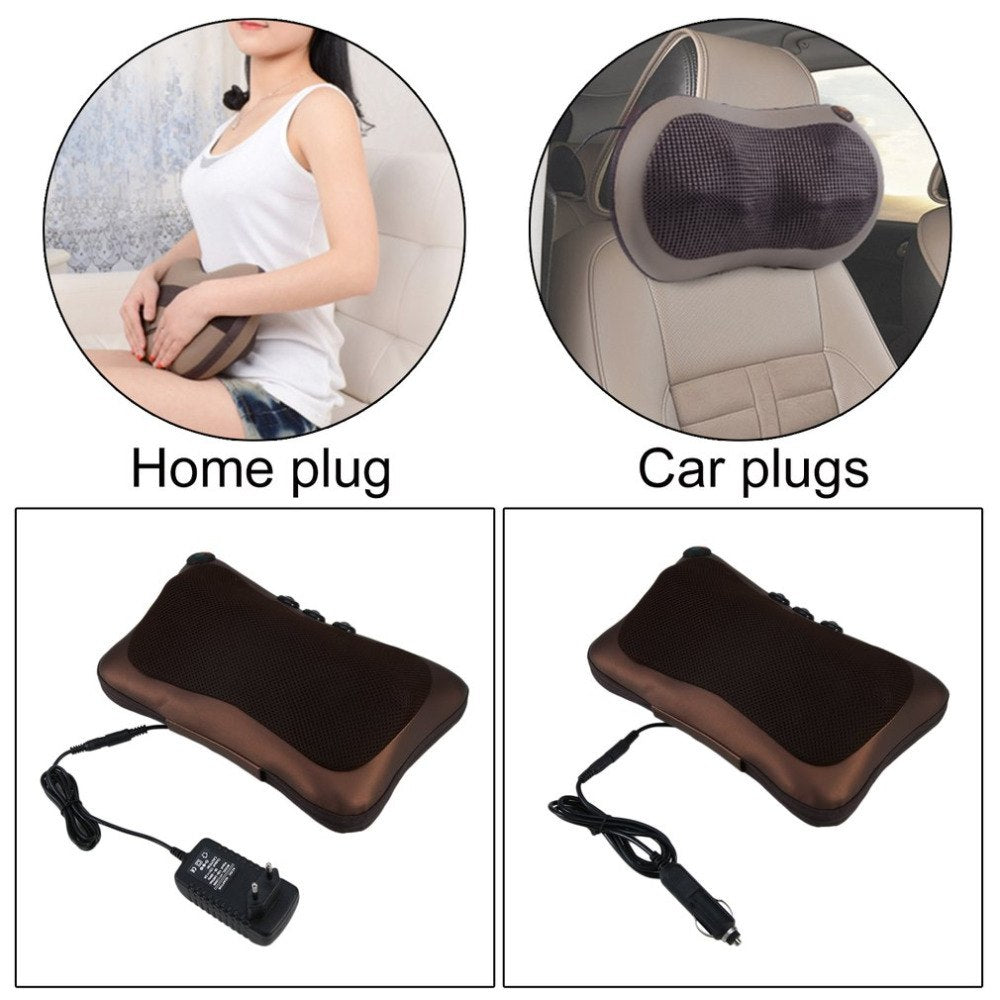 Bil hjemme dual-use magnetisk cervikal massager nakke talje ben skulder ryg multifunktionel massagepude