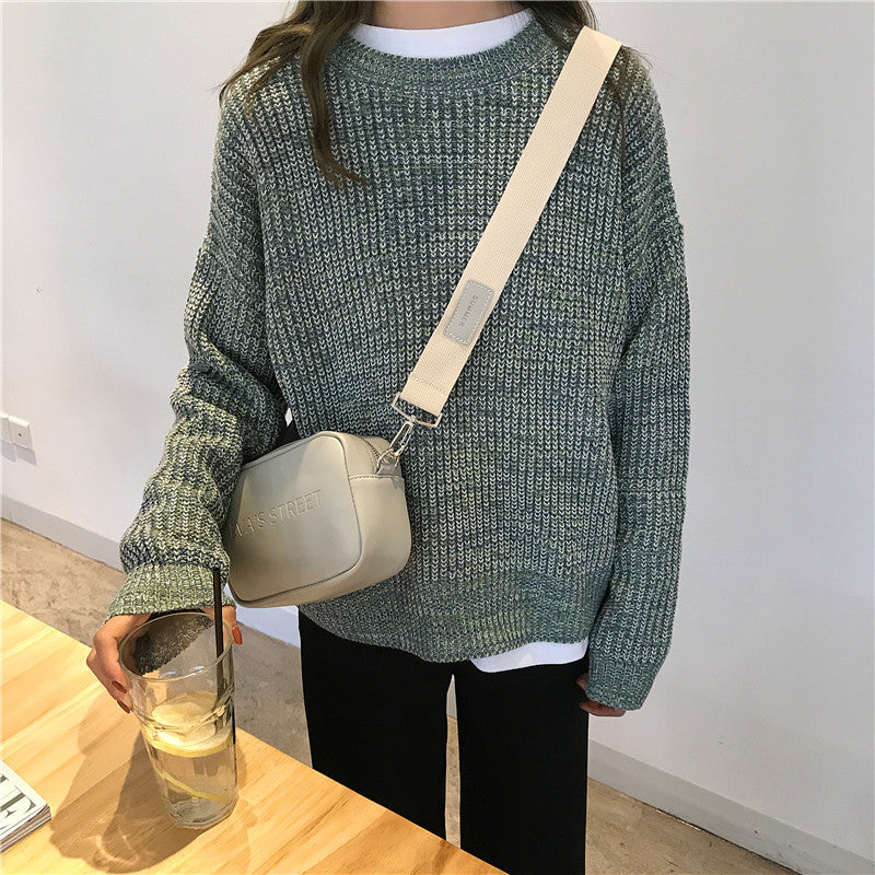 All-match wide shoulder shoulder bag