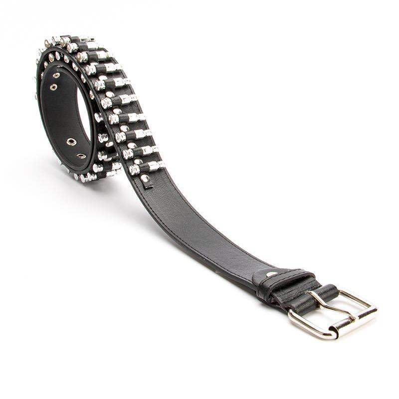 Bullet rivet personality belt