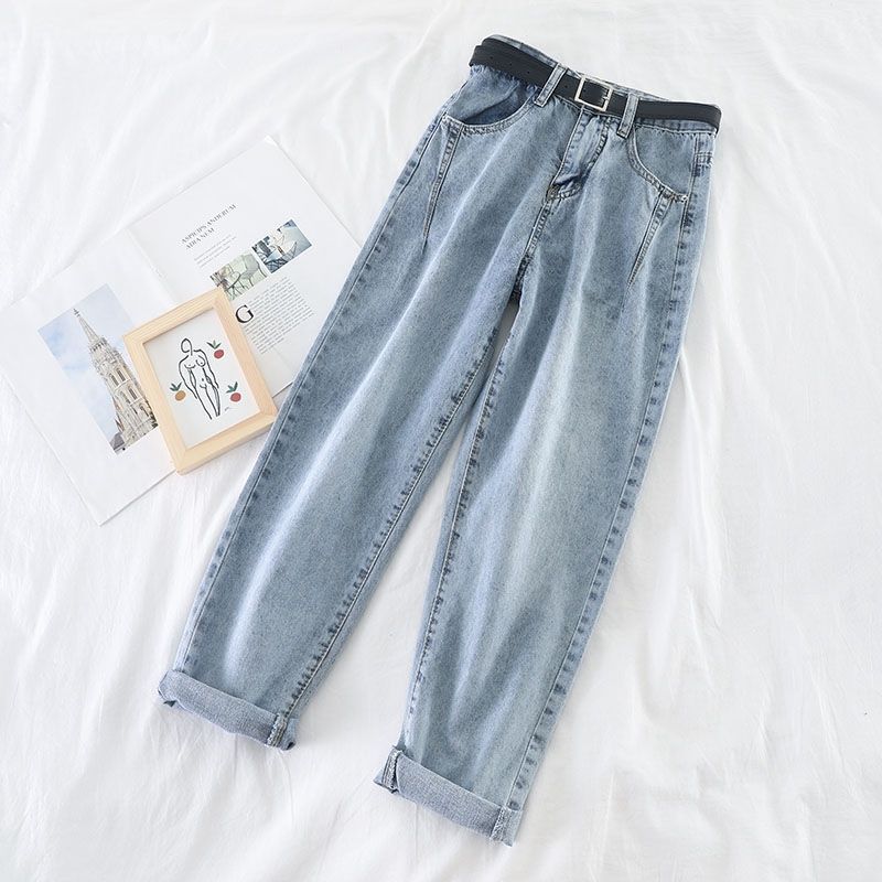 Dame slim højtaljede slim jeans