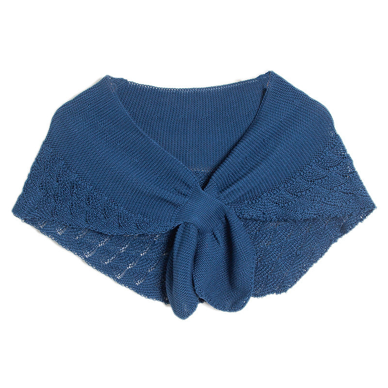 Women's Thin Fashion Wool Knitted Hollow Shawl