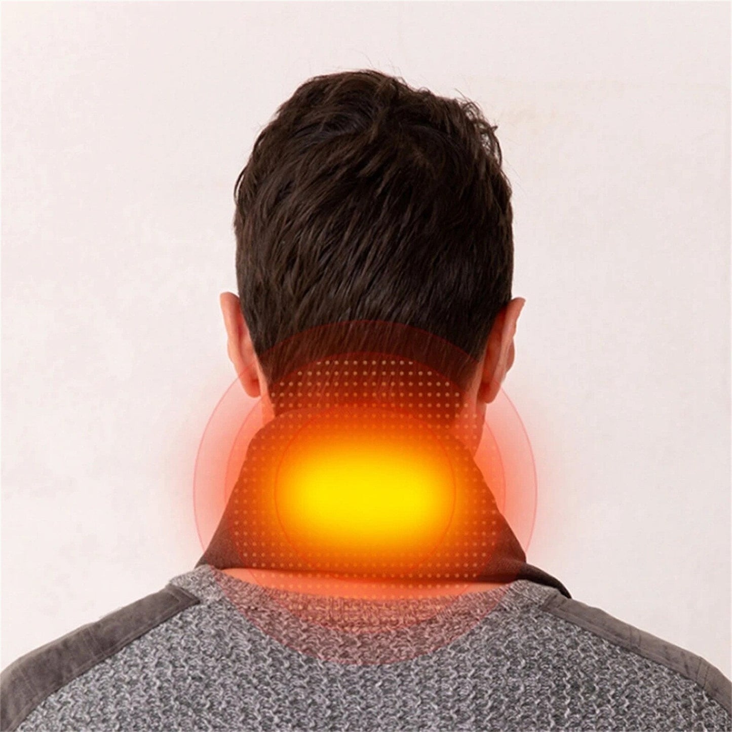 USB smart neck and heating shoulder guard