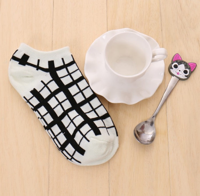 Warm Comfortable Cotton Girl Women Ankle Socks Female Bottom Invisible Color Girl Boy