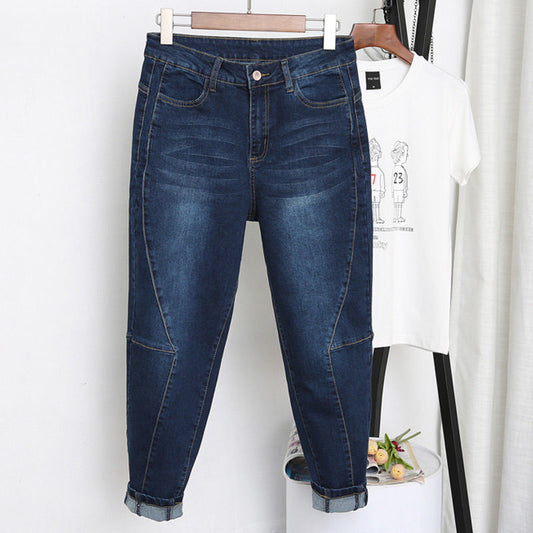 Pullover wide-leg harem pants lantern pants