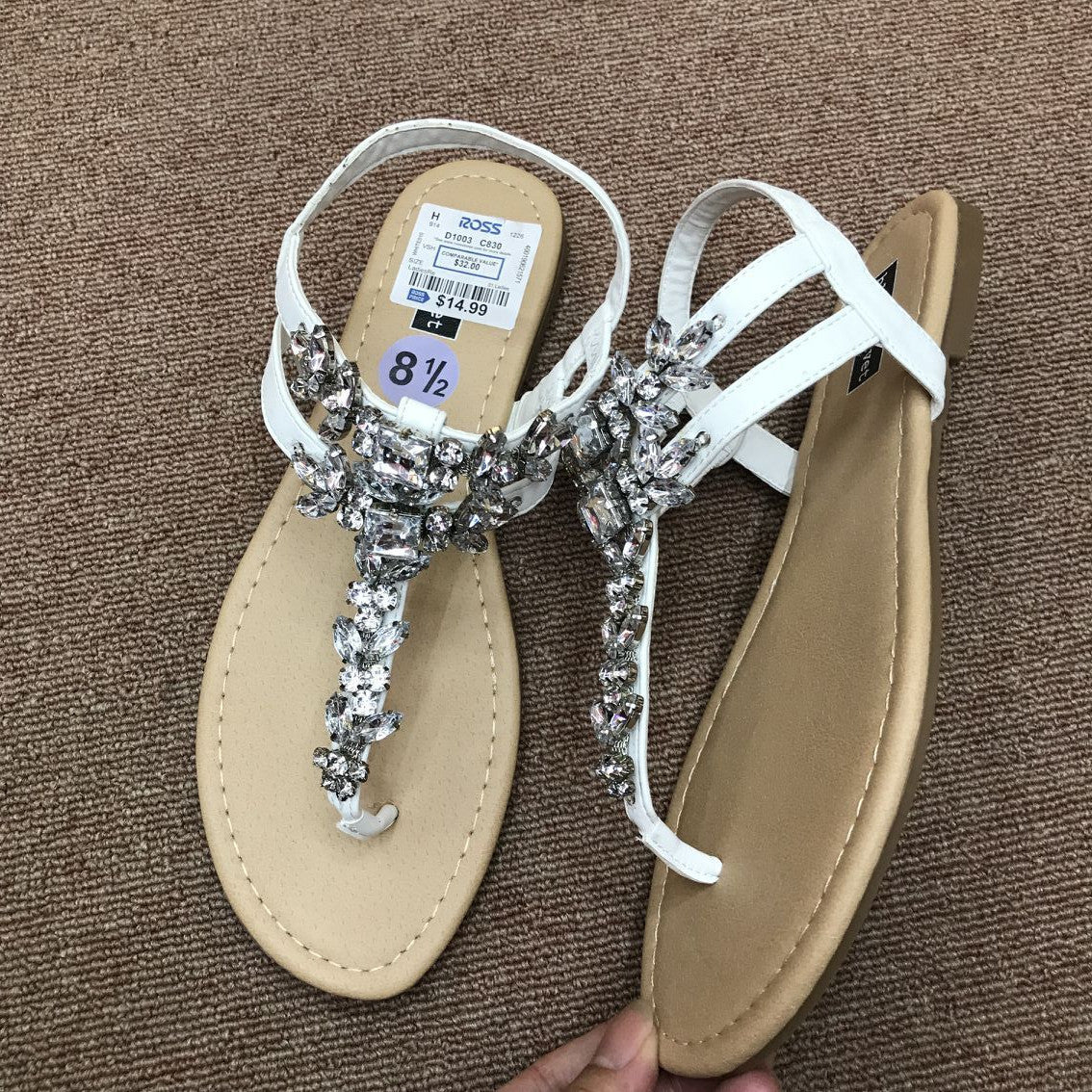 Comfortable casual buckle women's sandals