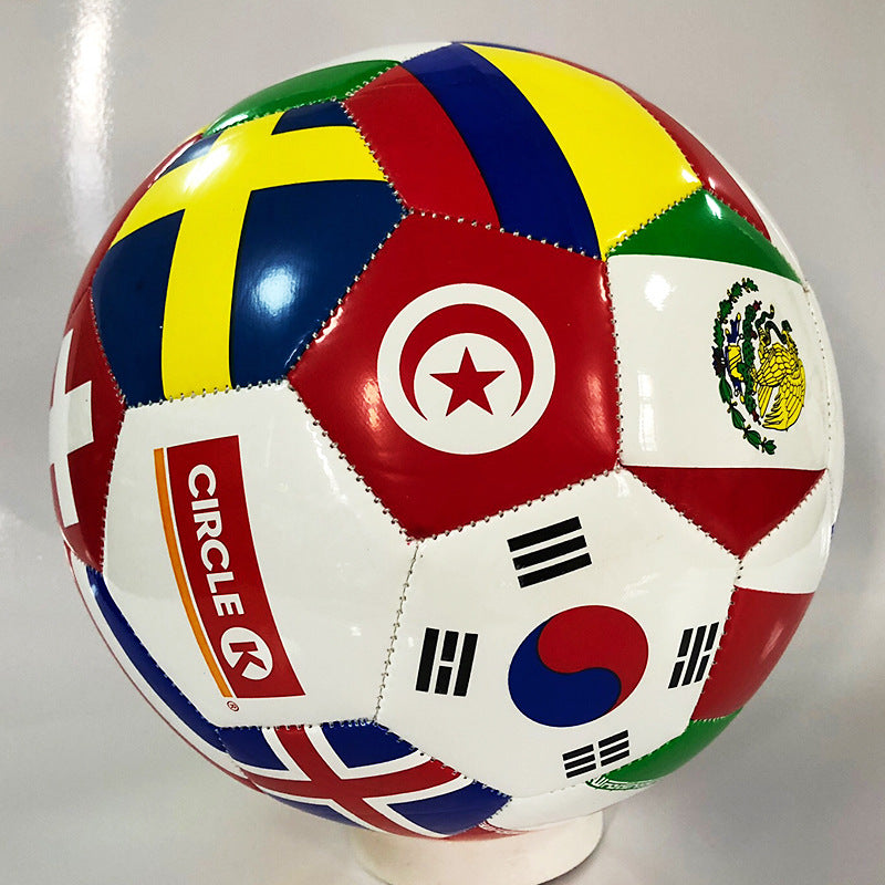 Flag training ball
