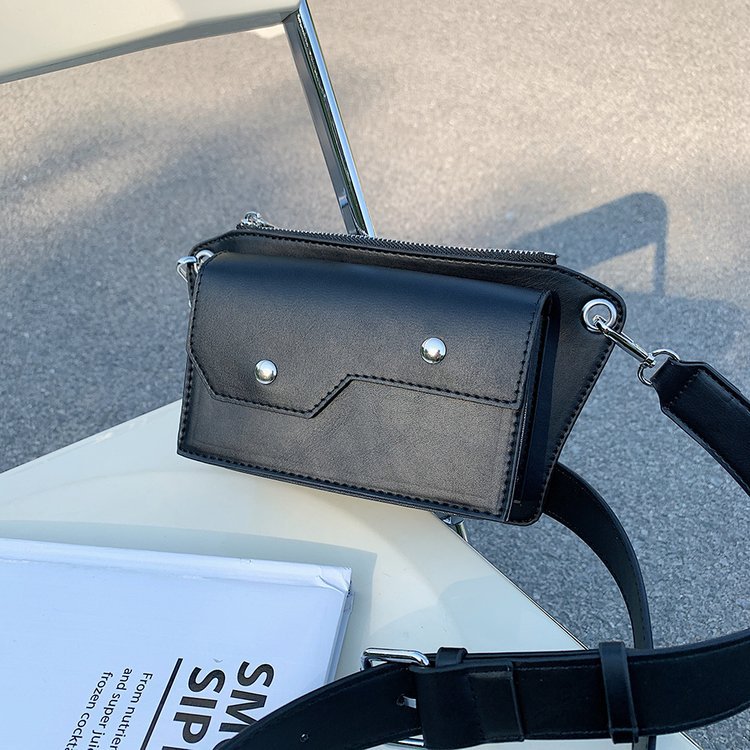 New Style Crossbody Small Square Bag Car With Simple Stitching
