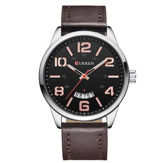 Waterproof quartz watch