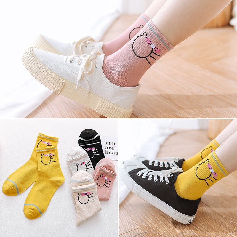 Summer thin boat socks