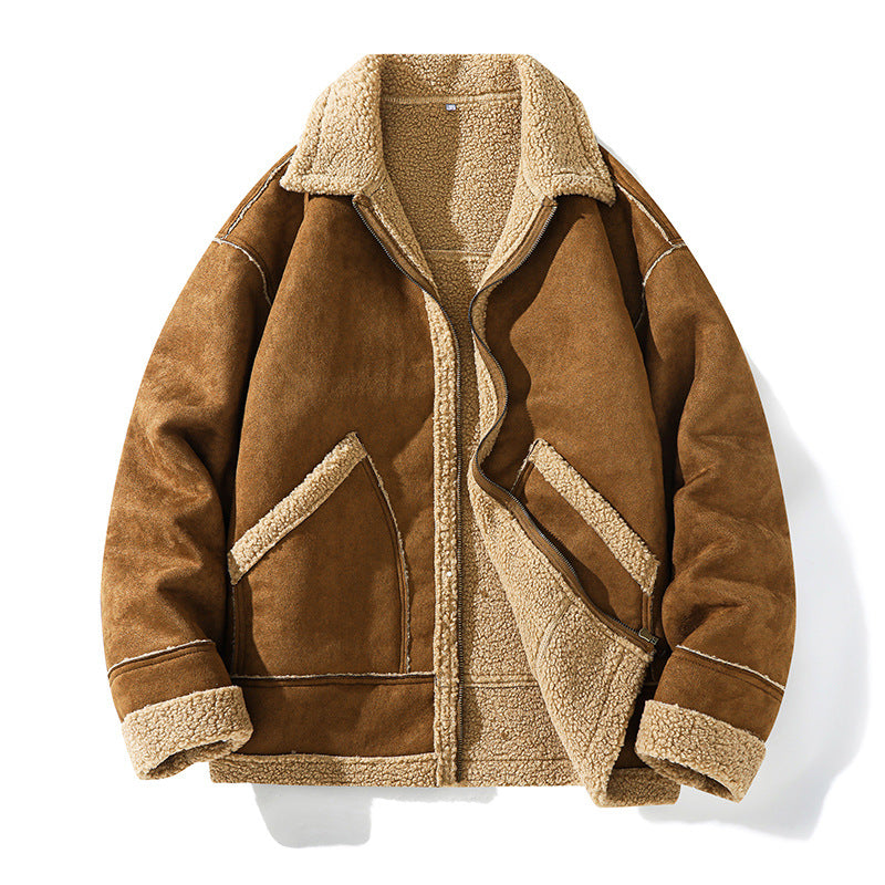 Loose Fashion Fleece Thickened Padded Jacket